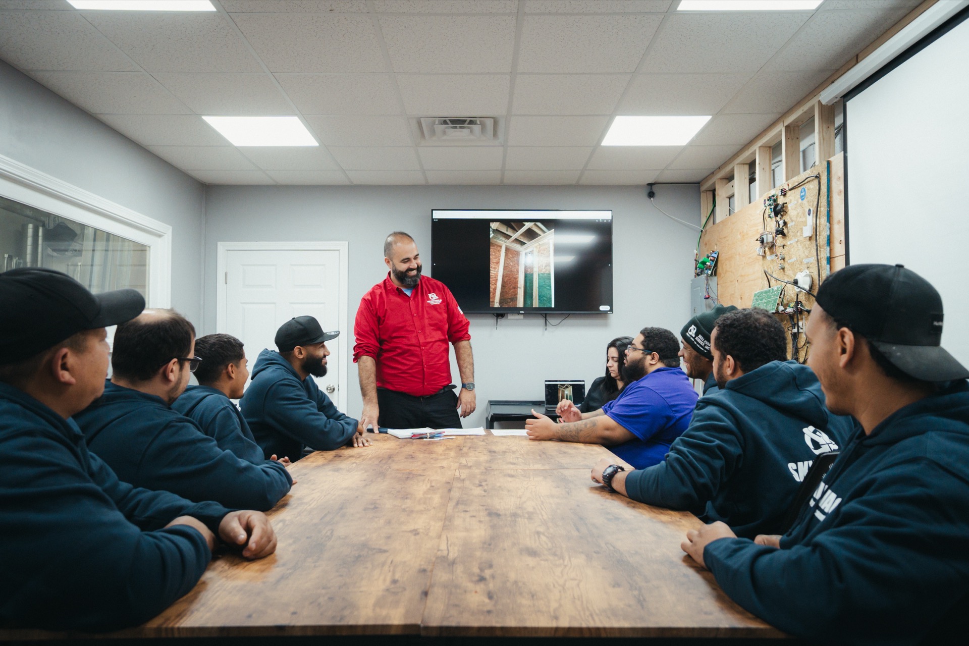 Skill HVAC technicians during team training